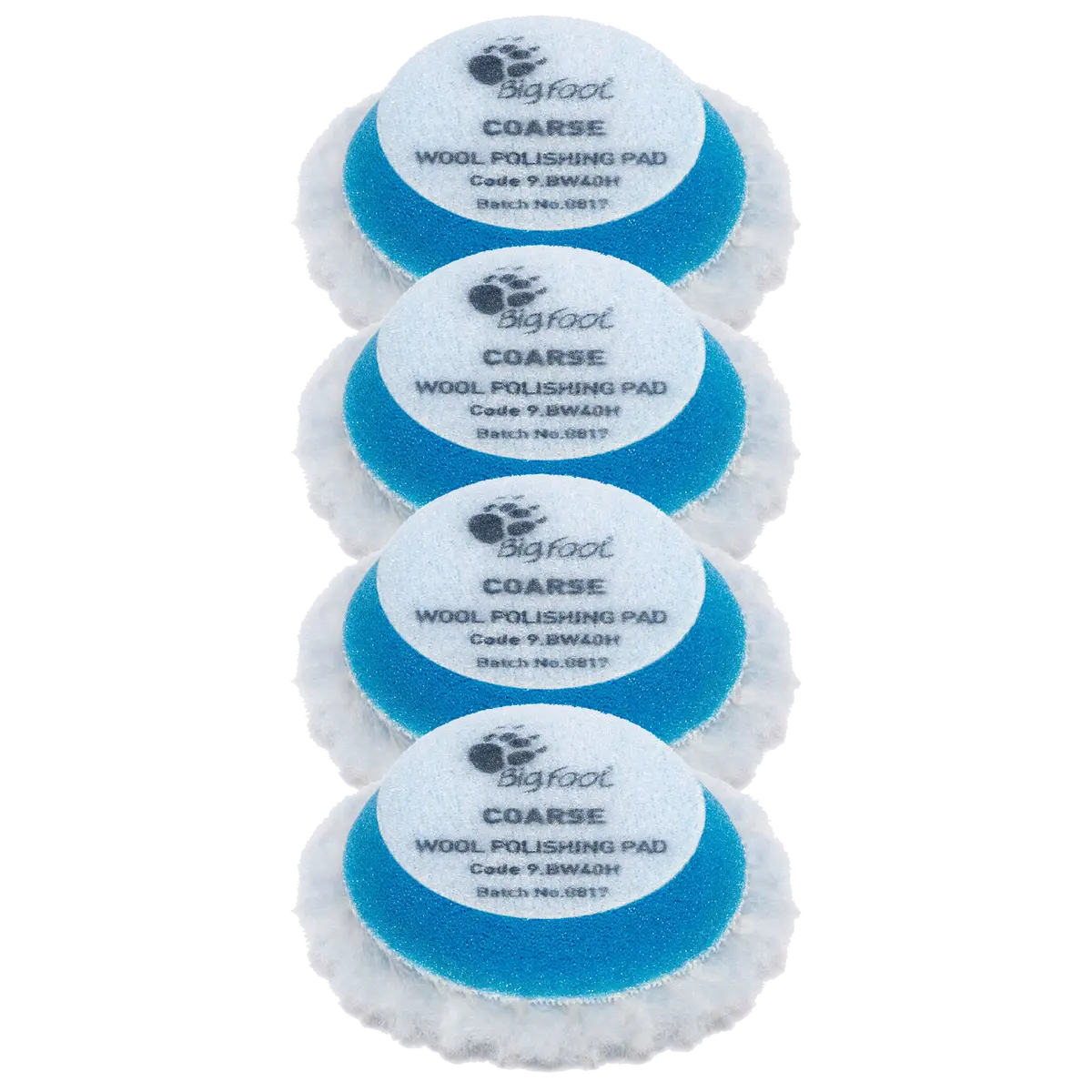 Rupes Coarse Wool Pads 4Pk 9.Bw40h 1