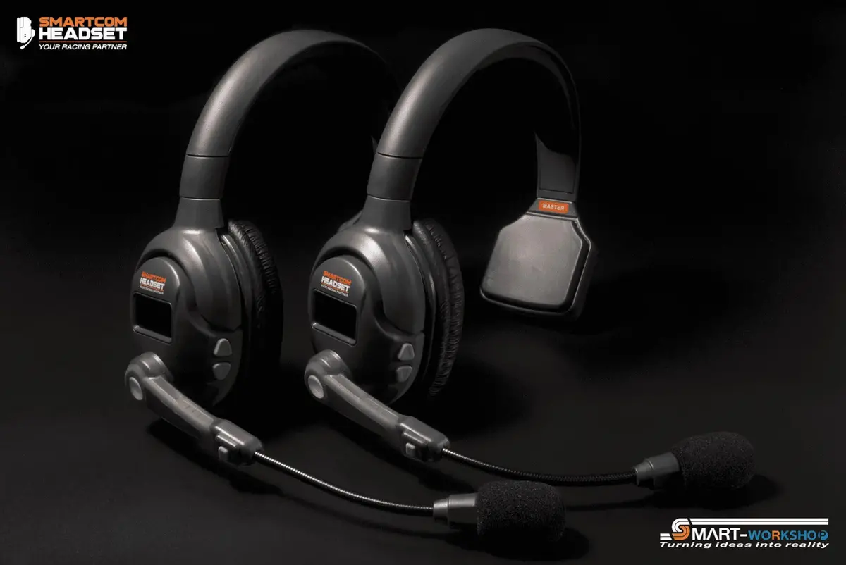 Smart Workshop Smart-Com Headset 2Pcs - Grey/Dark Grey - Sch-8286-13 1
