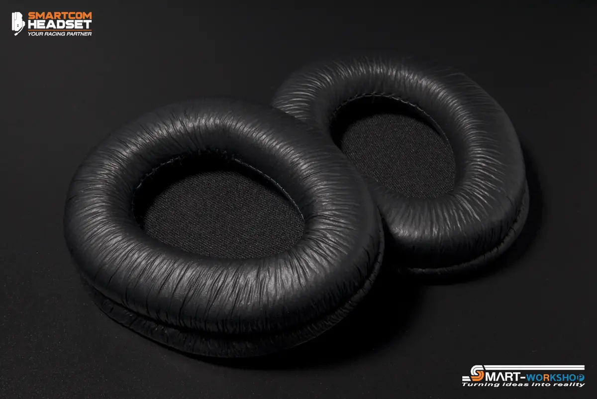 Smart Workshop Smart-Com Headset Leatherette Earpad (2Pcs) - Sch-A8359 1