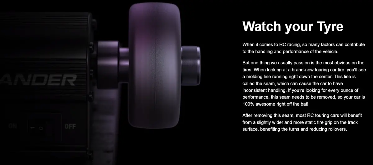 Skyrc Tire Sander With Black 2