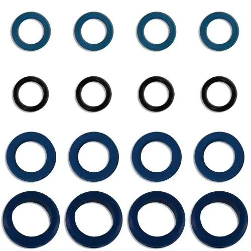 Seal Kit For Fuel Injector Clinic Low-Z Injectors For Dsm/Evo (Not For Scribed Part Numbers Ending In "K") (Slk-125-6X4) 1