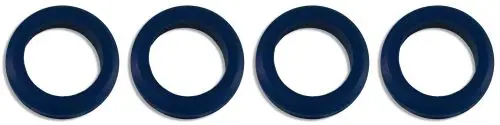 Lower Seal Kit For Fuel Injector Clinic Low-Z Injectors For Dsm/Evo (Slk-125-6X4-Lower) 1