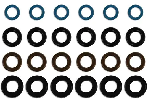 Seal Kit For Fuel Injector Clinic High-Z 3000Gt Vr4, Rb26, Or 7M-Gte Injectors (Slk-135-185X6h) 1