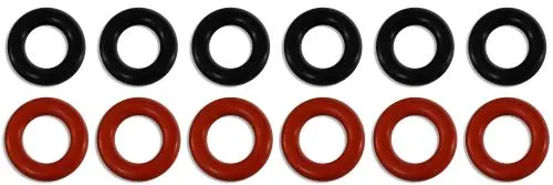Seal Kit For Fuel Injector Clinic Short 6 Cylinder Injectors Top Feed Style Injectors (Slk-14-15-X-6) 1