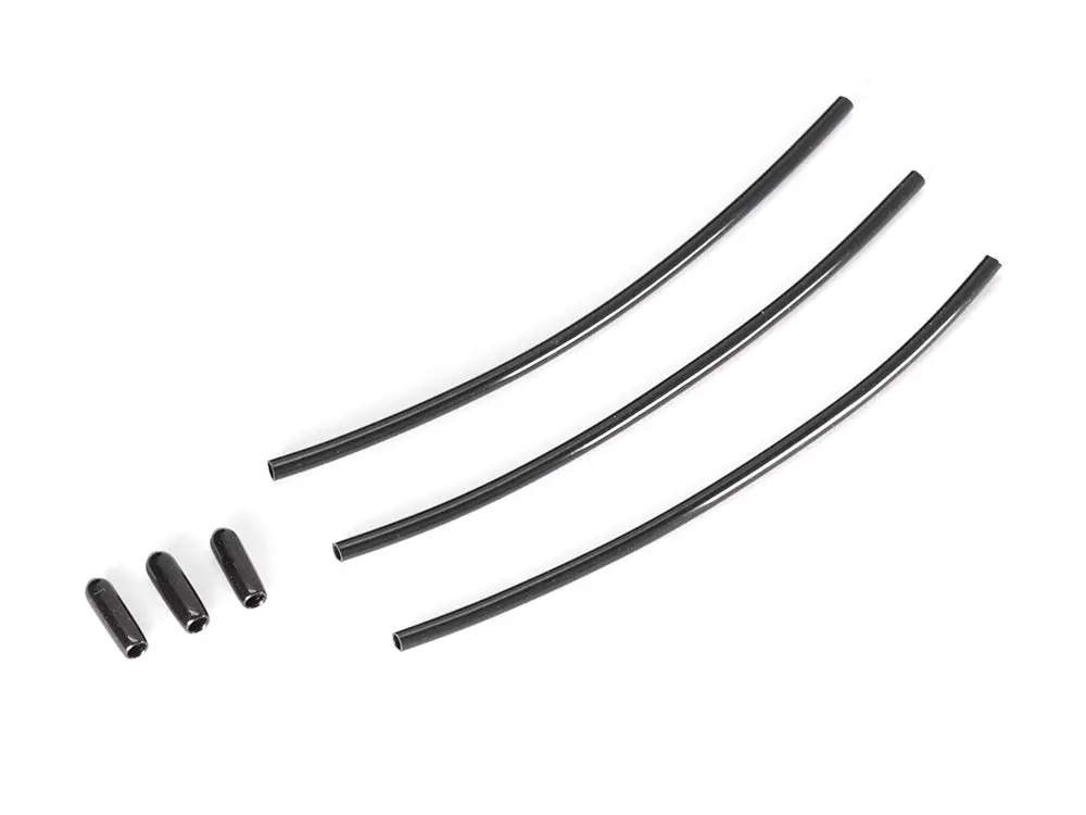 Smj1145  Flex Antenna Pipe (120Mm/Black/3Pcs)  Flex Antenna Pipe  Unique Flexible Antenna Pipe. Minimize The Appearance Where The Pipe Located In. 1