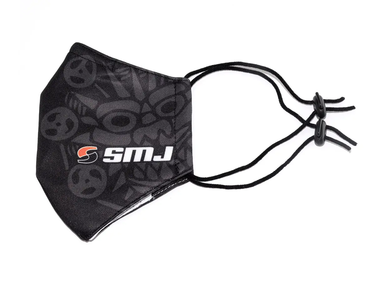 Smj Team Face Mask (Black) Smj1301 1