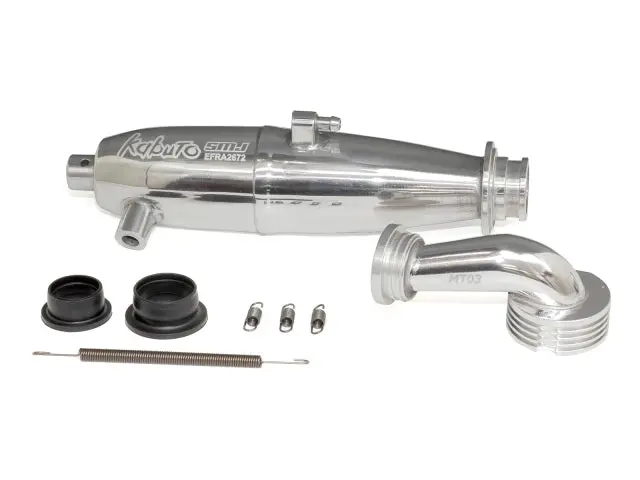 <Smj1375> Smj Kabuto Tuned Silencer Set Spec 2 (For 1/10 Touring) 1