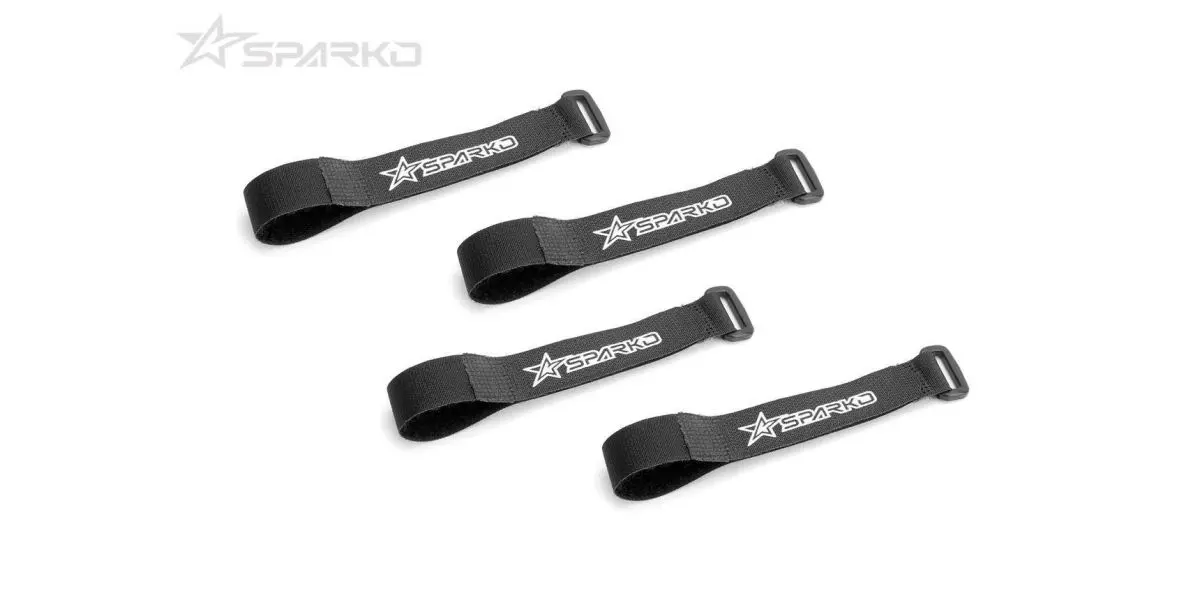 Sparko Hook & Loop Battery Straps 7.4V 4Pcs 1