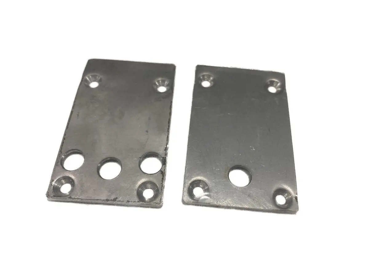 Src Stainless Steel Front And Rear Chassis Skid Protector B74.1/2 2Pcs. 1