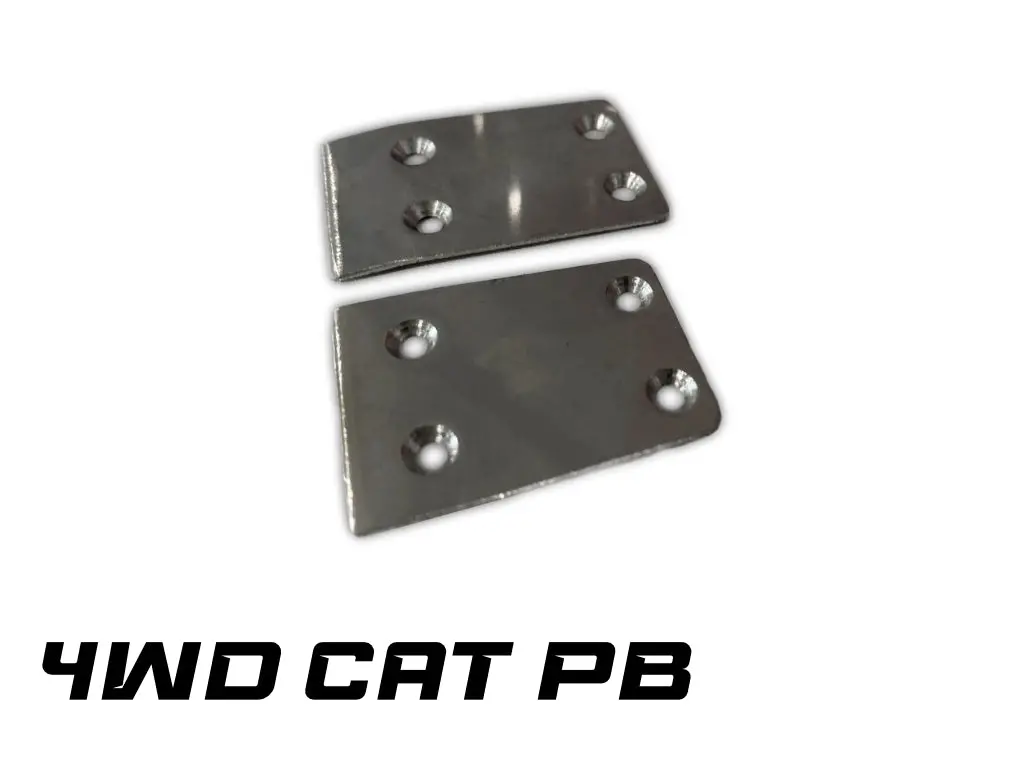 Src Stainless Steel Front And Rear Chassis Skid Protector Cat Pb 2Pcs. 1