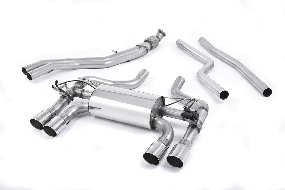 Bmw M2 F87 Cat Back Exhaust System By Milltek (2015-2018) 1