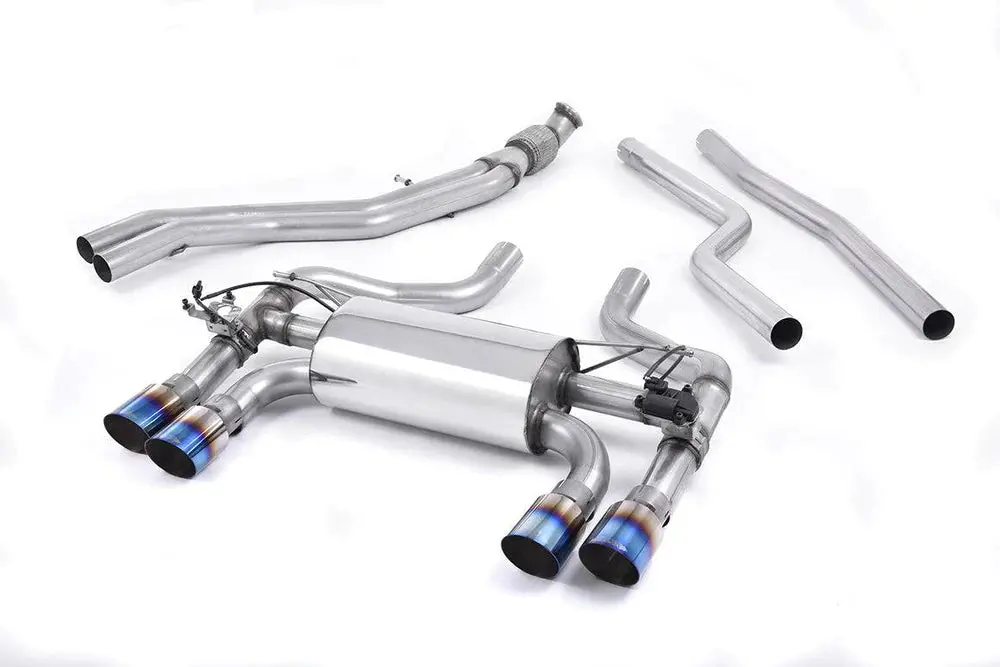 Bmw M2 F87 Cat Back Exhaust System By Milltek (2015-2018) 3