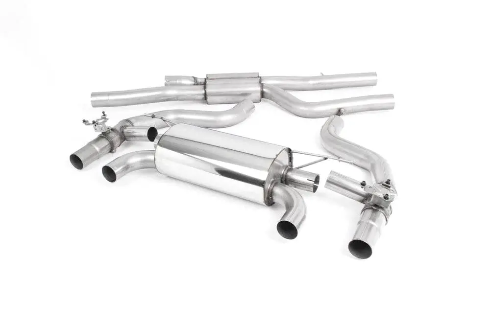 Bmw M2 Competition F87 Gpf/Opf Back Exhaust System By Milltek (2018-2021) 1