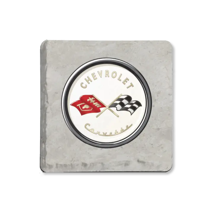 Corvette C1 Logo Coaster 1