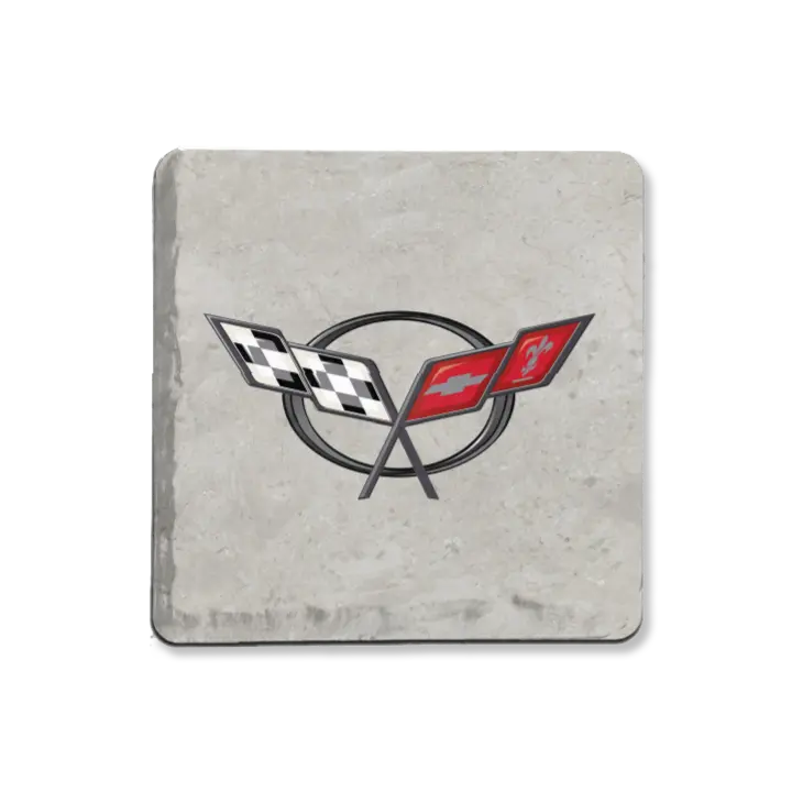 Corvette C5 Logo Coaster 1