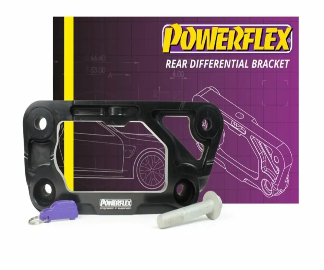 Powerflex Dual-Mount Rear Differential Bracket For Bmw F87 M2 F80 M3 & F82 M4 1