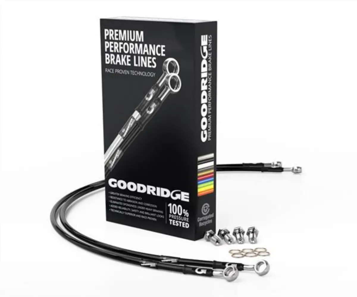 Goodridge Bmw Stainless Steel Front And Rear Brake Lines For F20 M135i/M140i F22 M235i/M240i F87 M2 F80 M3 F82 M4 G80 M3 G82 M4 1