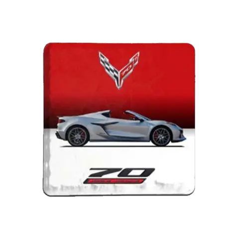 Corvette 70Th Anniversary Car Coaster 1