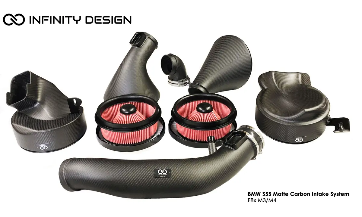 Infinity Design S55 Carbon Intake For Bmw M3/M4 (F80/F82) 1