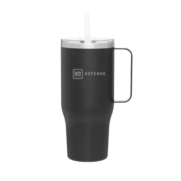 Gm Defense Stainless Steel Water Tumbler With Straw 1