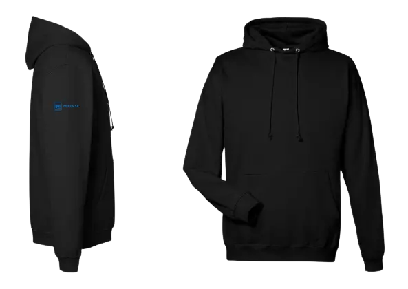 Gm Defense Cotton Pullover Hooded Sweatshirt 1