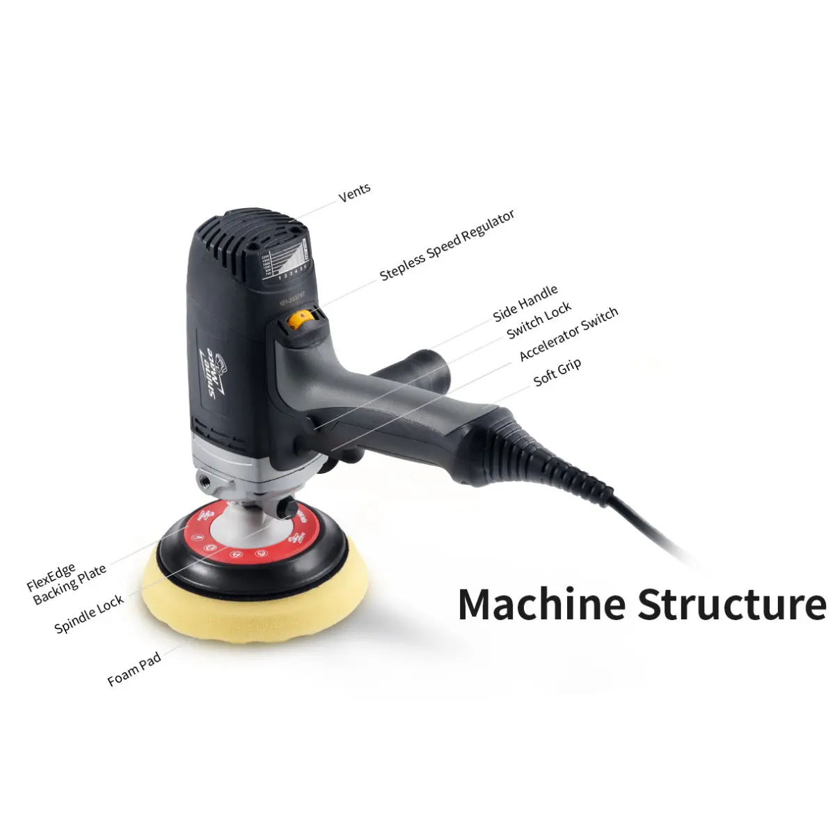 Shinemate Ep809 Vertical Rotary Polisher 2