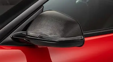 Toyota / Trd Carbon Fiber Replacement Mirror Caps 1