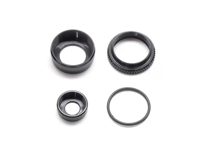 Nfinity T 048 Shock Cap / Lower Cap / Adjust Nut Set (1 Set) 1