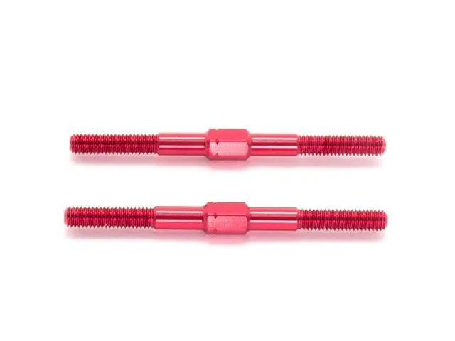 Infinity Aluminum Turnbuckle M3x42mm Red (2 Pcs) - T057 1
