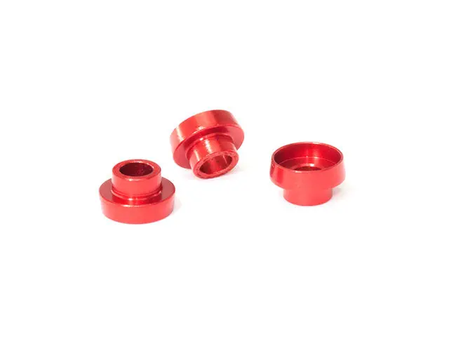 Infinity T187 Aluminum Servo Washer (Red/3Pcs) 1