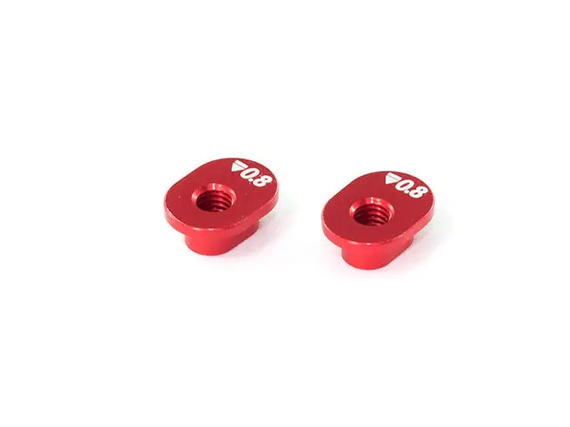 Infinity T222-0.8 Aluminum Shock Mount Bush 0.8Mm (2 Pieces) 1