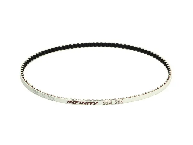 <T331>  Low Friction Drive Belt Rear 3X306mm (Team Edition) 1