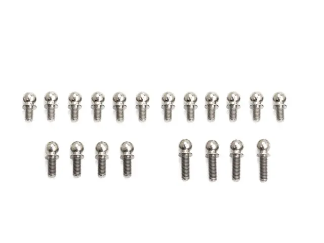 <T335> Titanium Ball End 4.9Mm Set (If14-2 Team Edition/20Pcs) 1