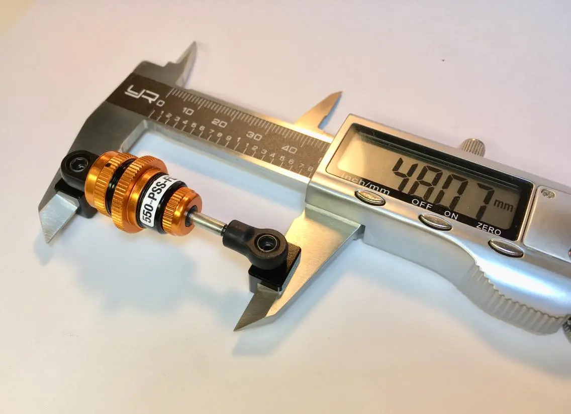 Corner S Speedrc Shock And Linkage Ball Length Measurement Tool (Adaptor For Vernier Calipar) 2