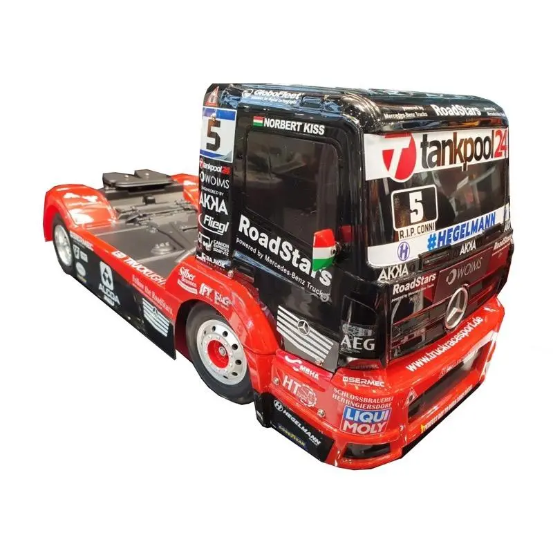 Tamiya 1/14 Tankpool 24 Racing Mercedes Benz Actors Mp4 Rc Truck (Tt-01 Type E Chassis) 58683 W/ Esc 1