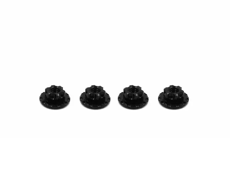 Mr33 Aluminum Serrated Wheel Nut 4Mm Mr33-Wn2-4 1