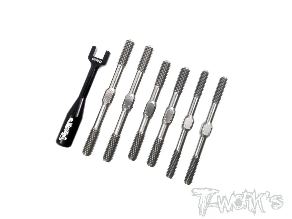 Tb-139 64 Titanium Turnbuckle Set ( For Hb Racing D817 D817 V2/D819/E819/ Hb E819rs ) 1