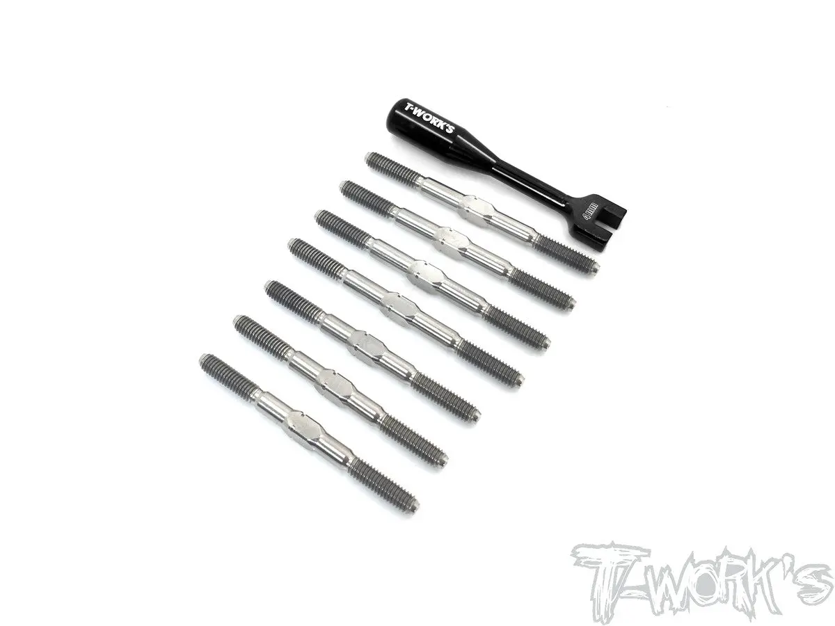 Tb-204 64 Titanium Turnbuckle Set ( For Tlr 22X-4 ) 1