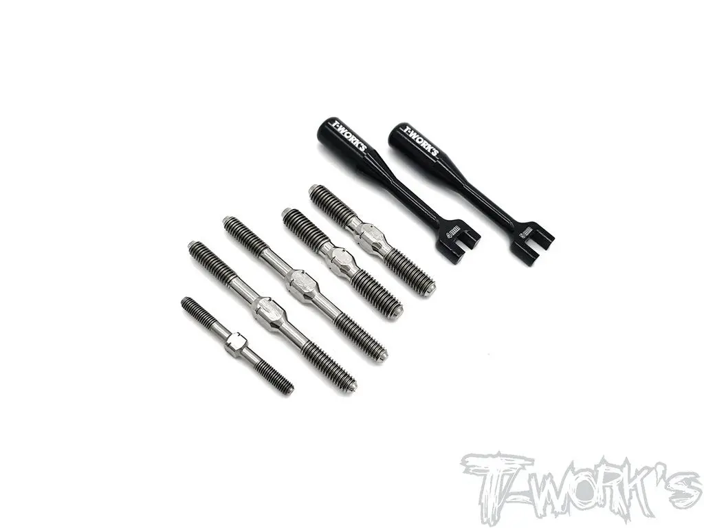 Tb-213 64 Titanium Turnbuckle Set ( Forteam Associated Rc8 B3.2) 1