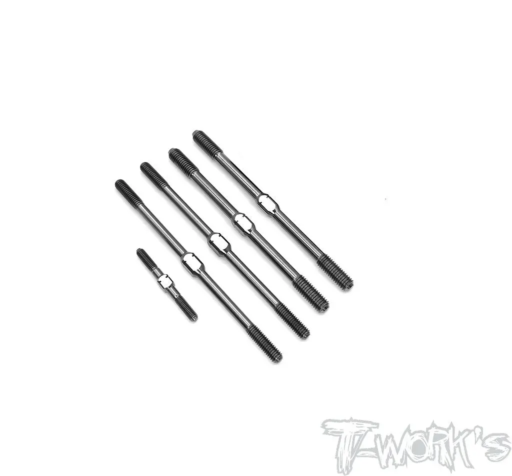 64 Titanium Turnbuckle Set ( For Team Associated Rc8 T3.2/T3.2E ) 1