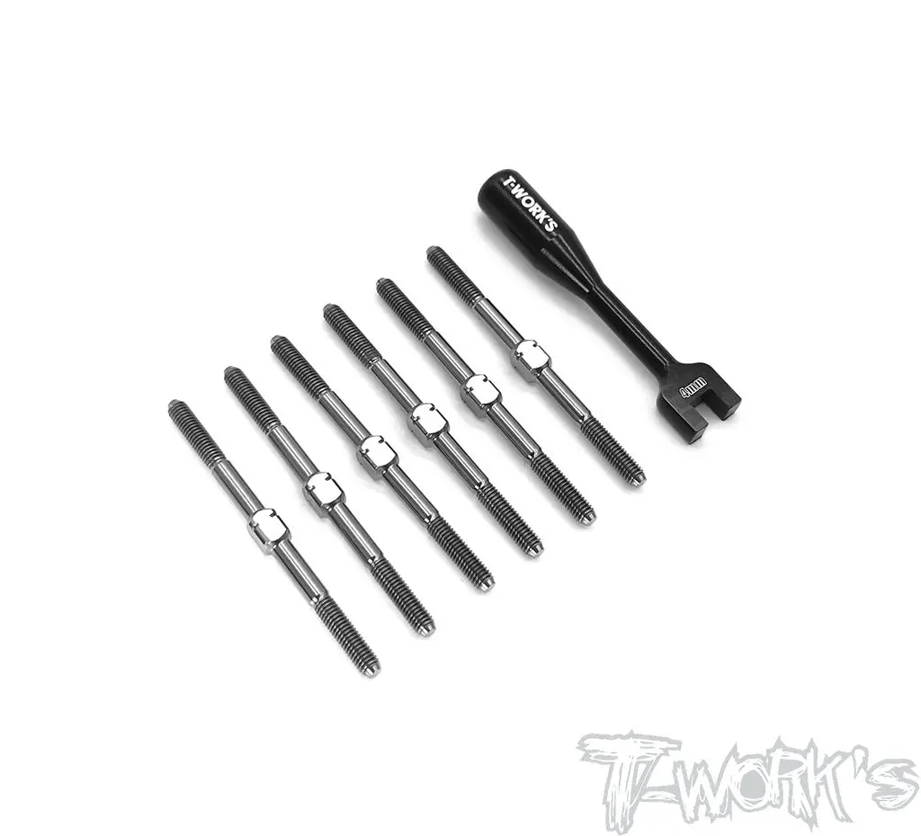Tb-234 64 Titanium Turnbuckle Set ( For Team Associated Rc10 B6.3 ) 1