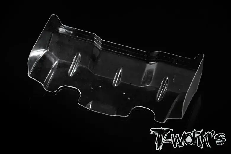 Te-129L 1/10 Lexan Flat Rear Wing 6.5" Wide 2Pcs. ( Light Weight ) 1