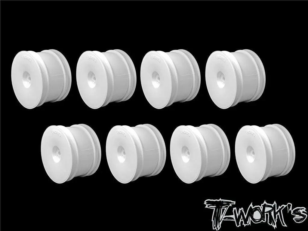 2.2" 12Mm Hex Rear Wheels White (2Pc) 1