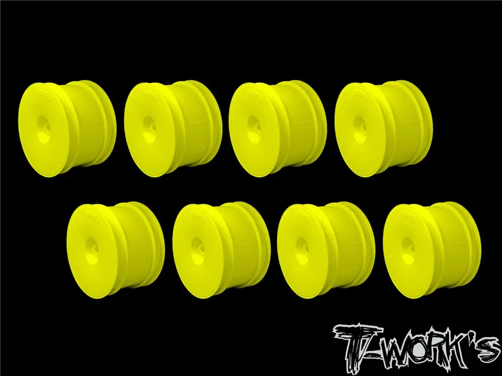 2.2" 12Mm Hex Rear Wheels Yellow (2Pc) 1
