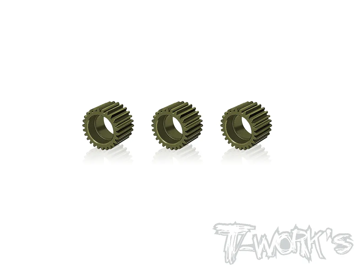 Te-B7-H-A 7075-T6 Hard Coated Alum. Idler Gear ( For Team Associated Rc10 B7 ) 2