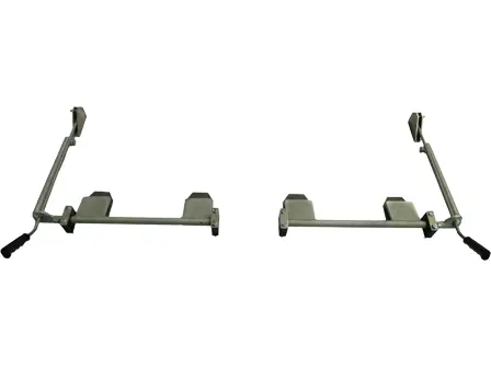Taildoor Double Lock Bar Kit (Left And Right - Full Kit) - Alloy Bin 1