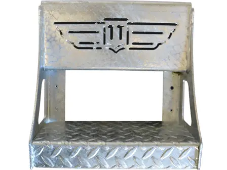 Galvanised Drawbar Step 1