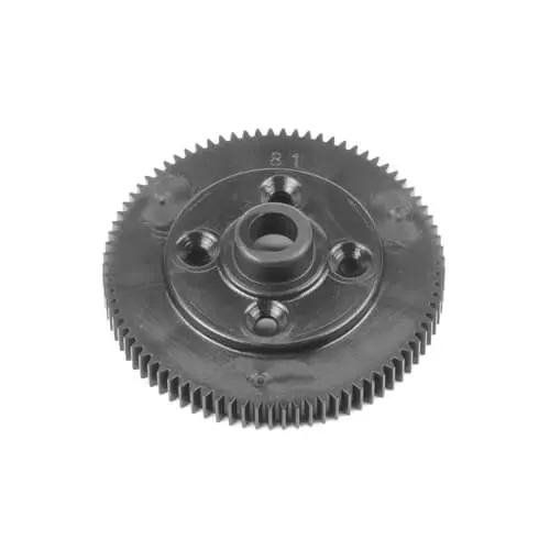 Tkr6522b – Spur Gear (Revised Material, 81T, 48Pitch, Black, Eb410.2) 1