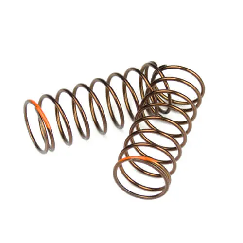 Tkr7236 – Shock Spring Set (Front, 1.4×9.0, 4.21Lb/In, 50Mm, Orange) 1
