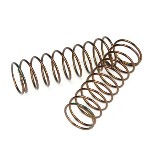 Tkr7244 – Shock Spring Set (Rear, 1.3×10.5, 2.61Lb/In, 63Mm, Green) 1